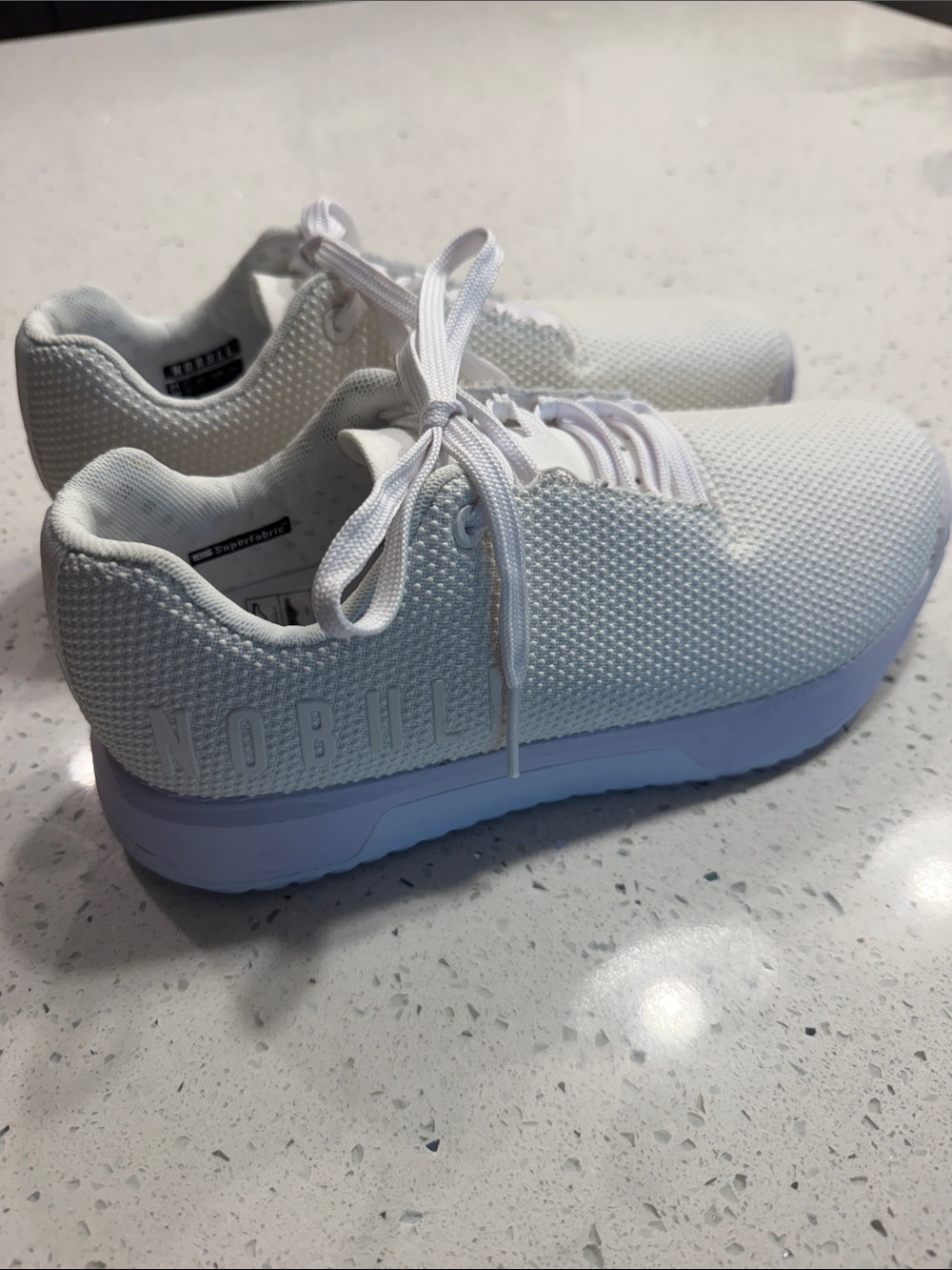 NOBULL Women's All-White Mesh Trainer